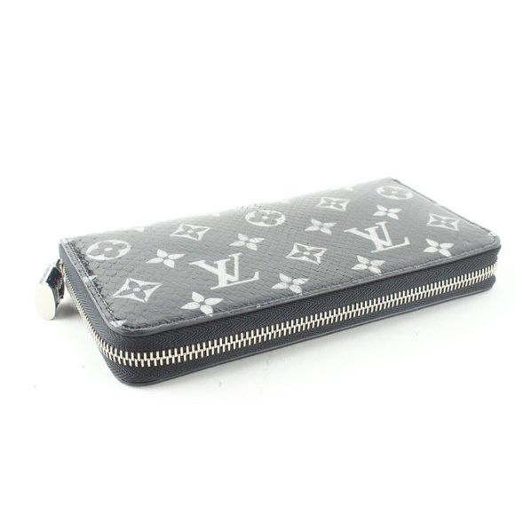 Louis Vuitton Black Monogram Python Zippy Wallet 3LK0223 - Picture 5 of 12
